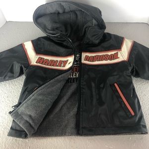 Harley Davidson Reversible Hooded Jacket